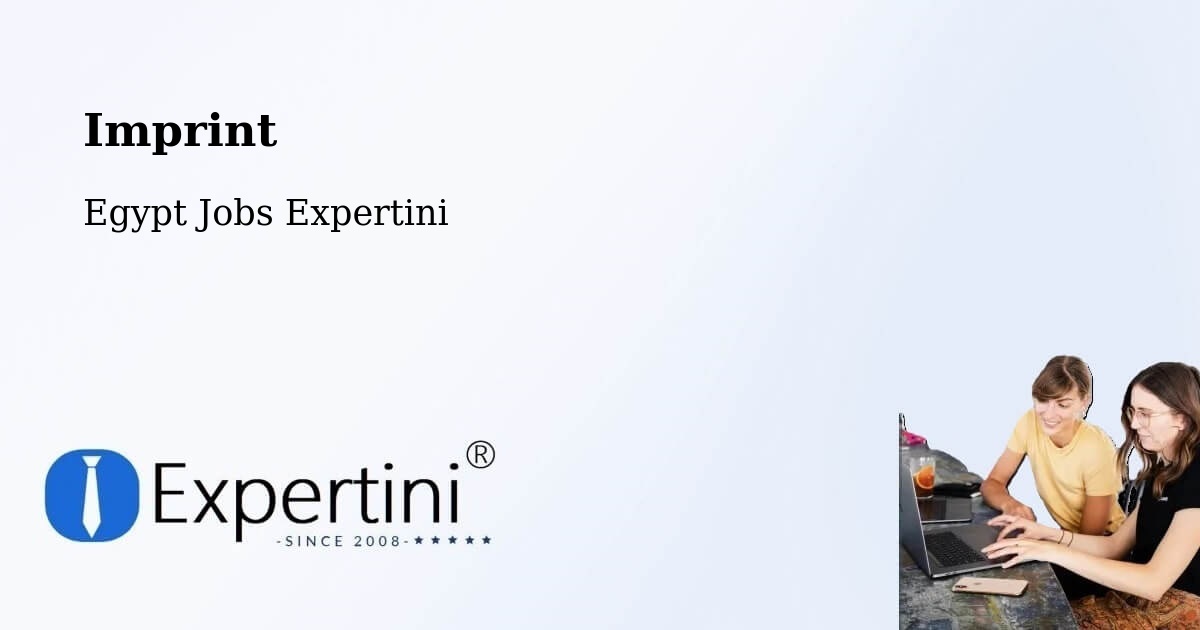 Imprint – Al Badārī - Egypt Jobs Expertini