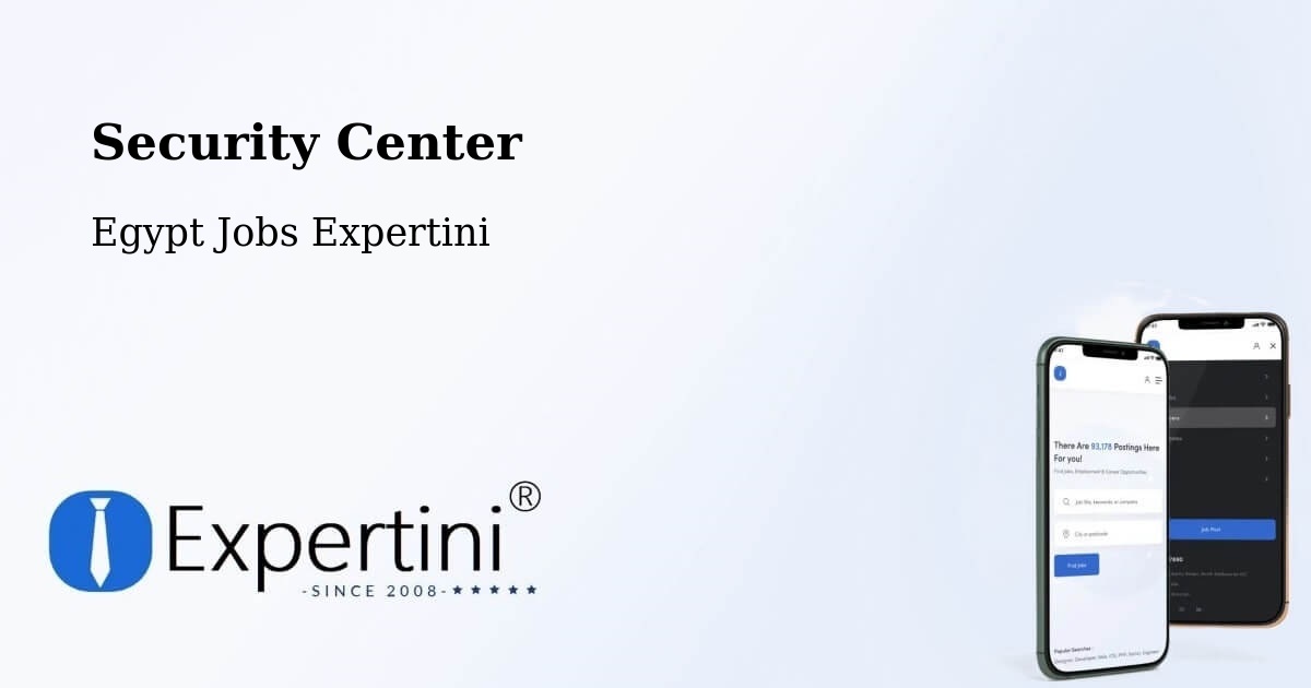 Security & Compliance – Al Badārī - Egypt Jobs Expertini
