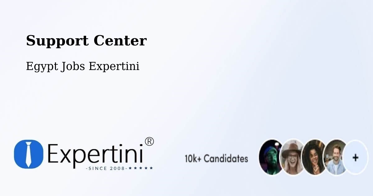 Support Services – Al Badārī - Egypt Jobs Expertini